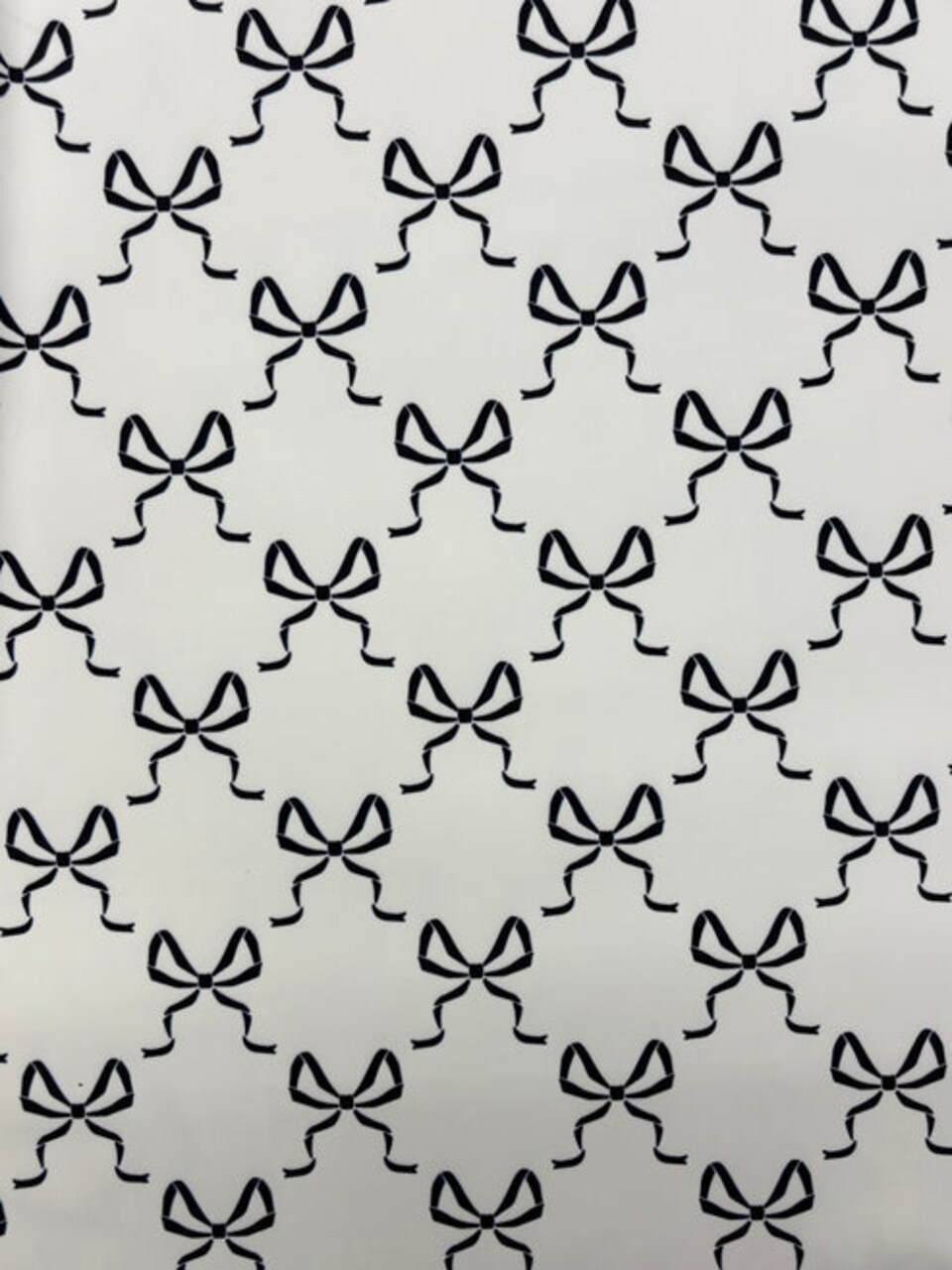 1 Yard Bow Print Spandex Fabric 4-Way Stretch for Swimwear and Costumes 58"/60" Width